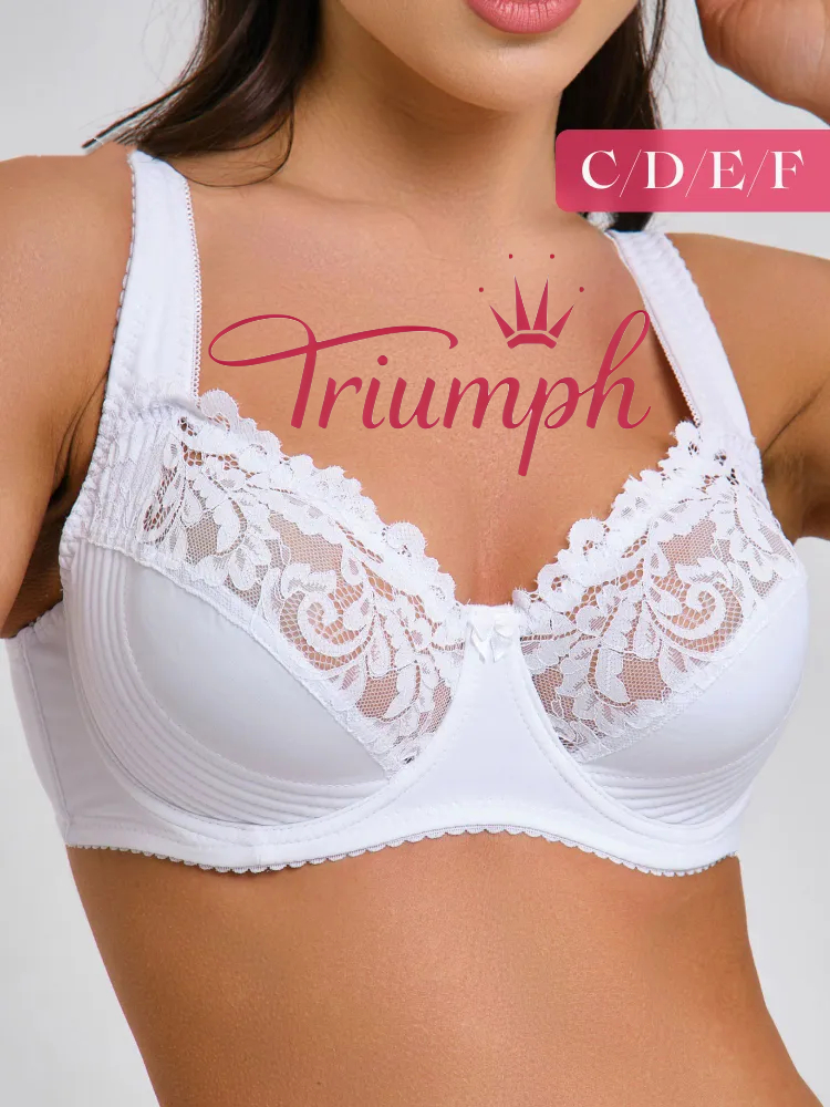 Triumph - 3dílná sada 🔥 Podprsenka s měkkými košíčky