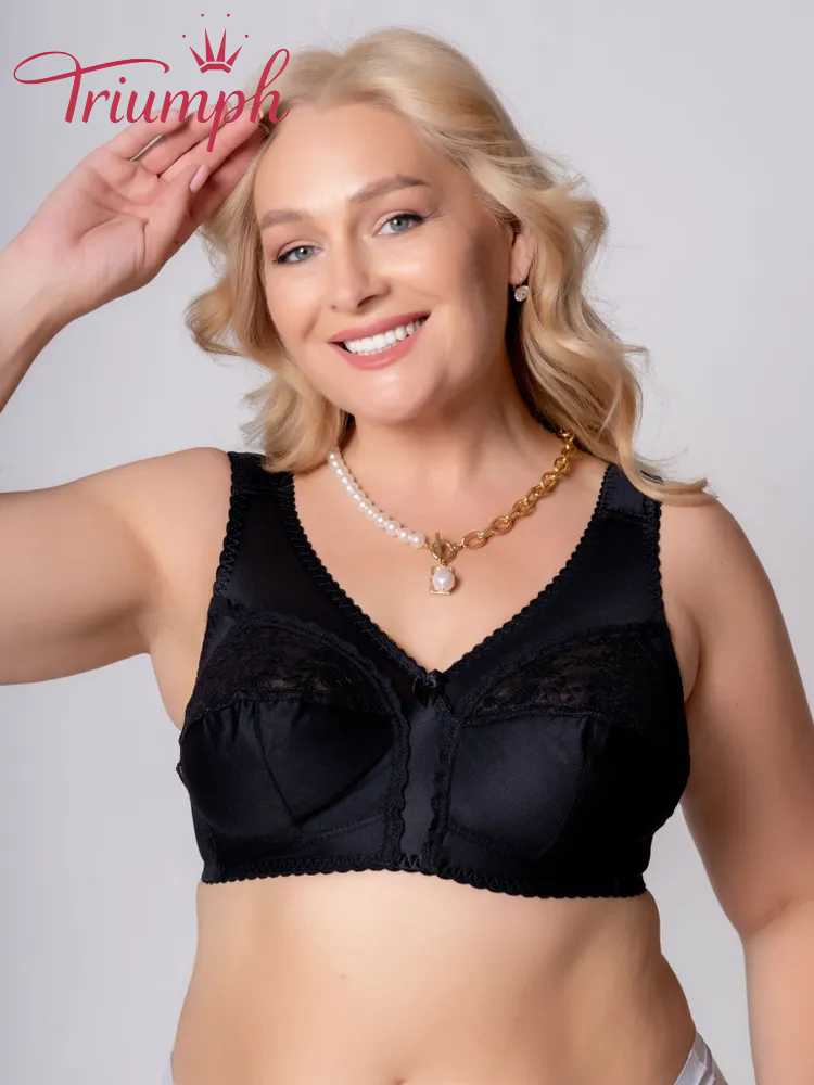 Triumph - 4-częściowy komplet 🔥 Biustonosz bez fiszbin