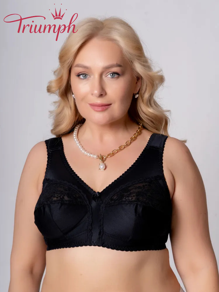 Triumph - 4-częściowy komplet 🔥 Biustonosz bez fiszbin
