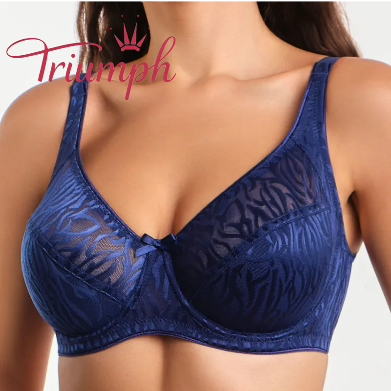 Triumph® 3 ks💖50% sleva✨Podprsenka s kosticemi bez stlačení, hladká [65A-120H]