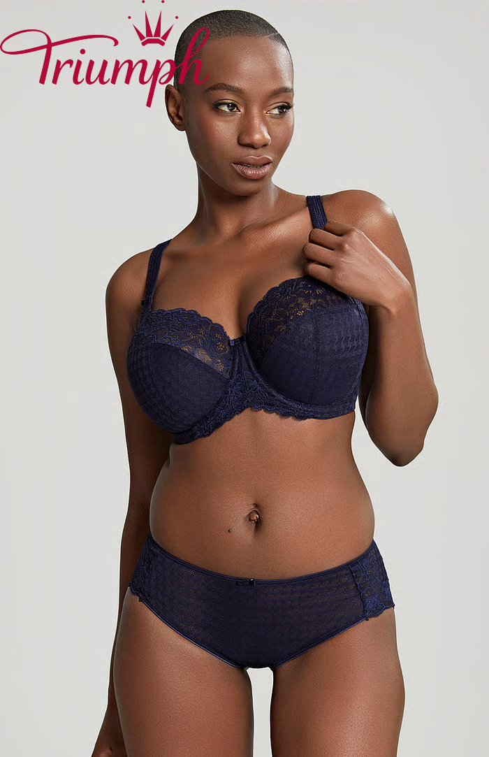 Triumph® 3 ks💖50% sleva✨Elegantní krajková podprsenka s plnými košíčky pro větší velikosti [65A-120H]