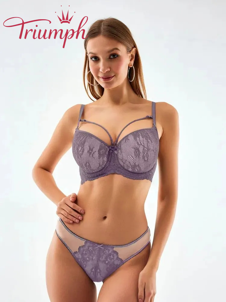 Triumph® 3 ks💖50% sleva✨Sexy krajková strečová prodyšná podprsenka [65A-120H]