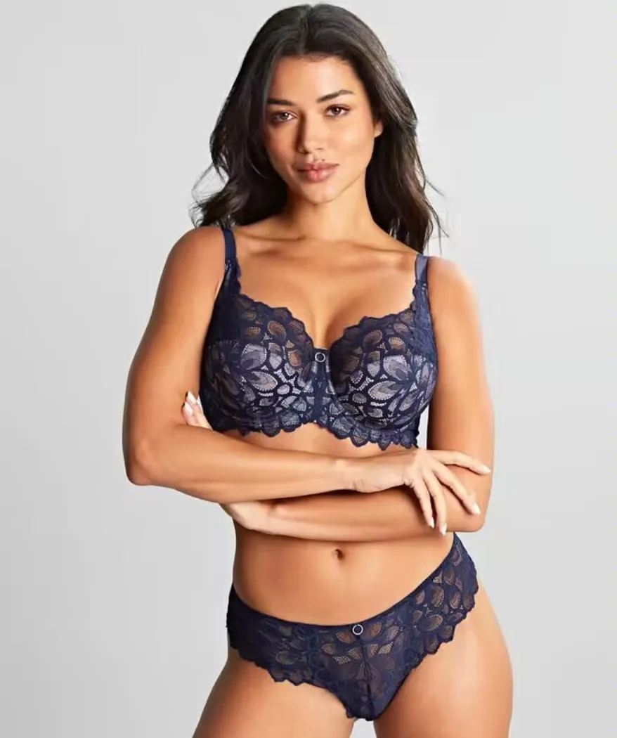 Triumph🎄 (3 bucăți) Cel mai bine vândut sutien romantic din dantelă din 2024