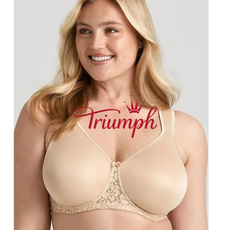 Triumph - 3 kusy✨2025 Romantická podprsenka bez kostic