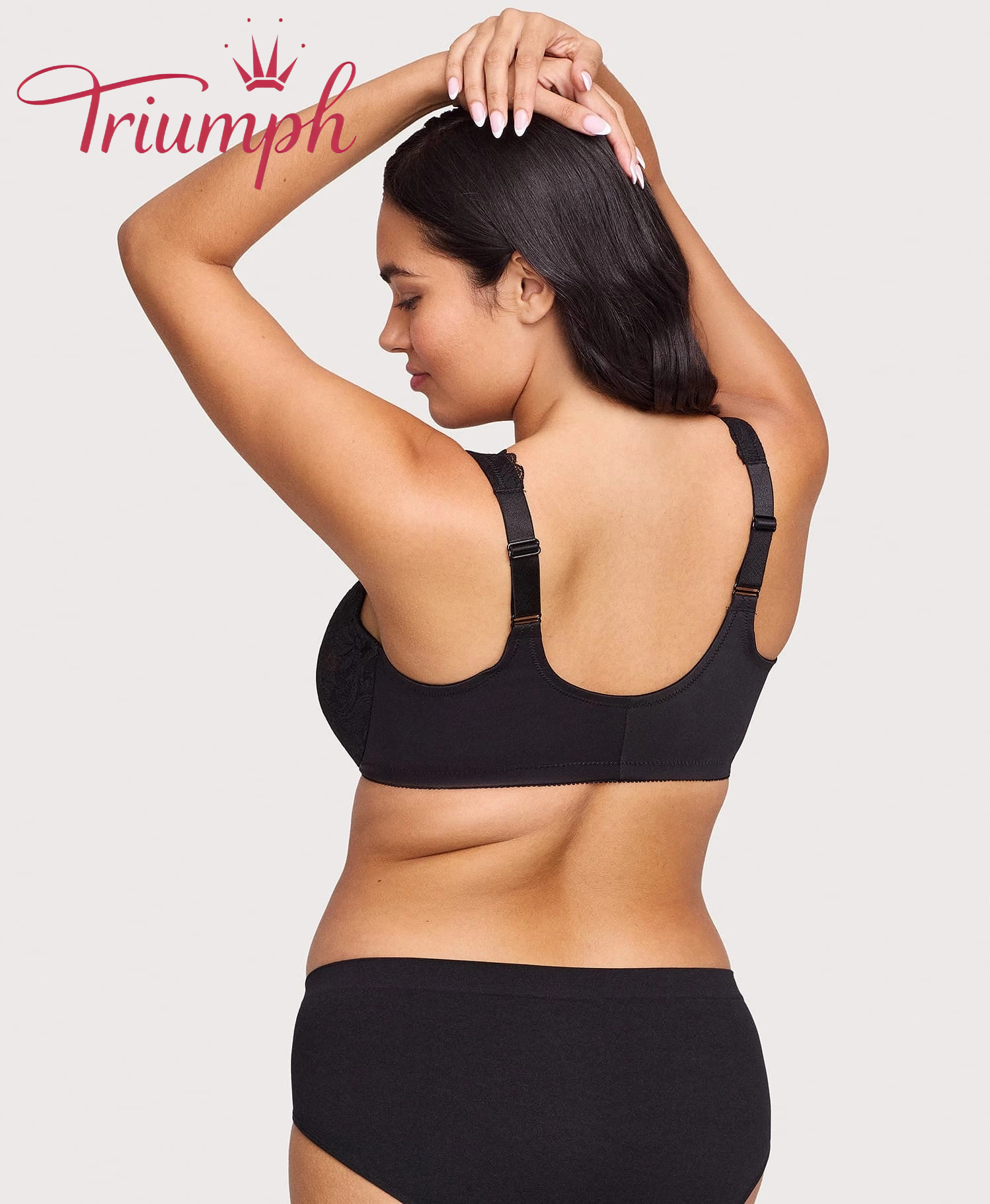 Triumph® 3 ks💖50% sleva✨Podprsenka z elastické krajky s předním zapínáním [65A-120H]
