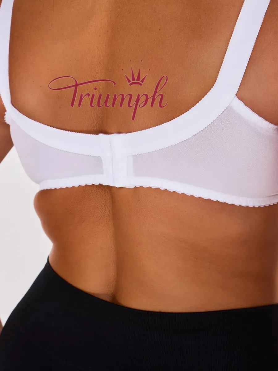 Triumph-(3 kusy)🥇Velká velikost podprsenky bez kostic
