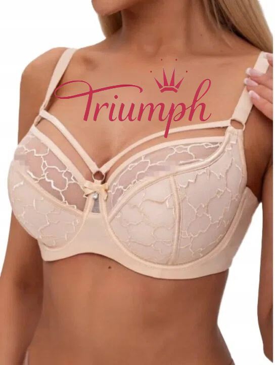 Triumph - 3 kusy. 🔥Sexy krajková podprsenka pro plnoštíhlé ženy