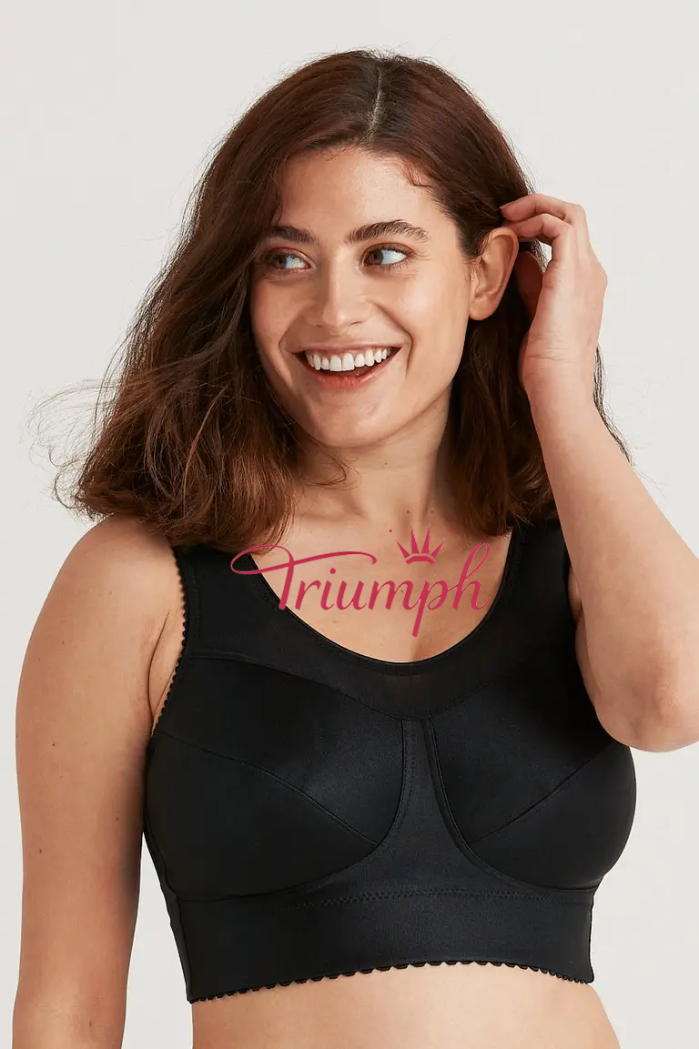 Triumph - (3 ks) Aktivní podprsenka Simplex z bavlny
