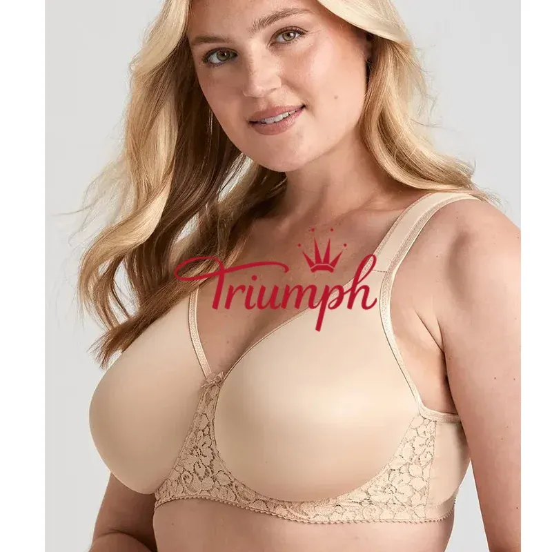 Triumph - 3 kusy✨2025 Romantická podprsenka bez kostic