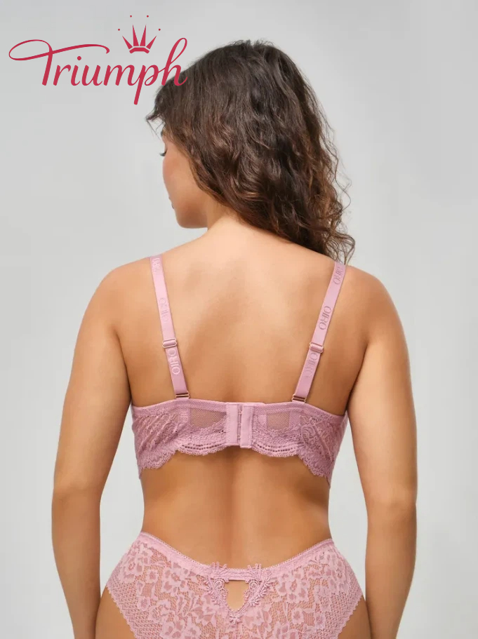Triumph - 3 kusy 🔥Podprsenka s krajkovými panely pro větší velikosti 2025