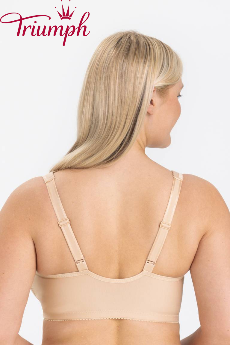  Triumph - 3 dílná sada 🔥 Podprsenka Broderie Anglaise s předním zapínáním