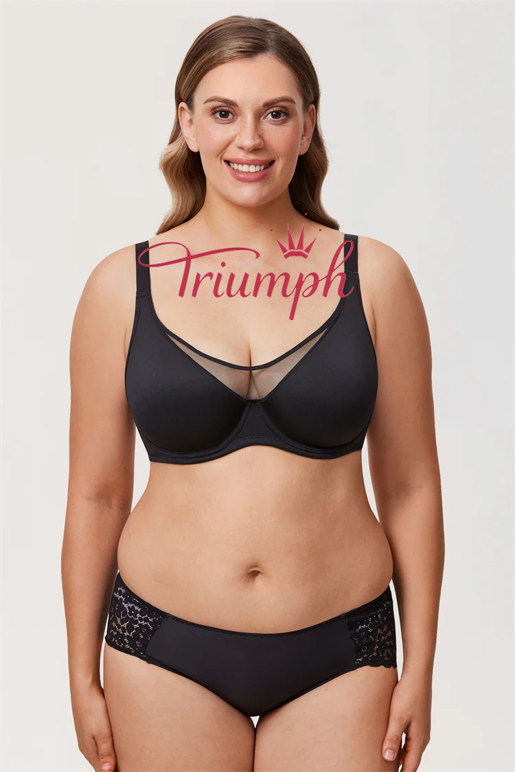 Triumph - (3 ks) Měkká push-up podprsenka s kosticí