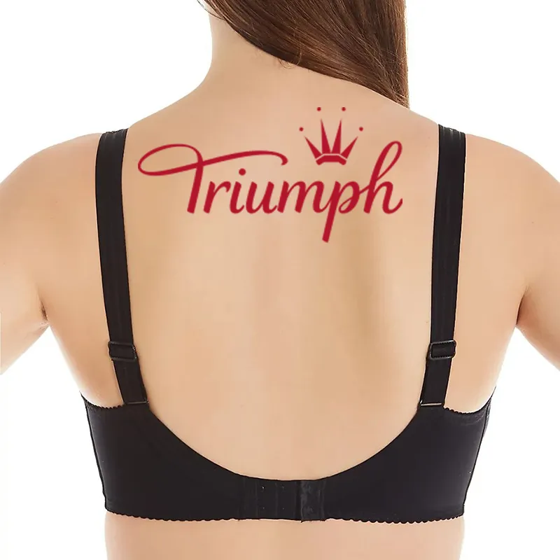 Triumph - 3 kusy.✨Pohodlná podprsenka s velkou velikostí vzadu