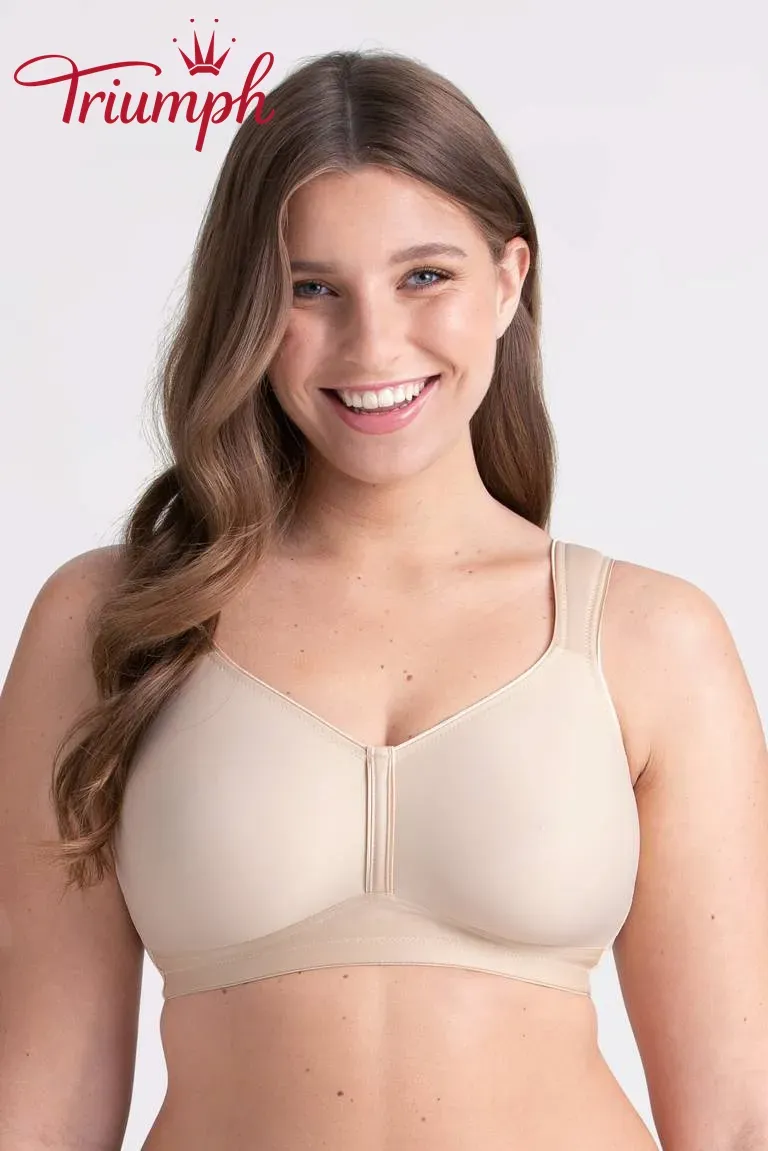 Triumph - (3 balení) Jednoduchá push-up podprsenka s plným košíčkem