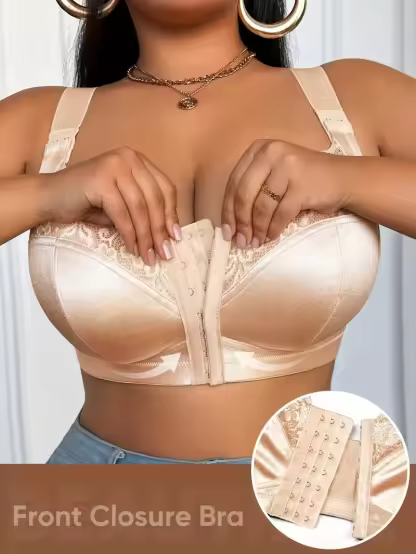 👙TRIUMPH – [3 ks]🔥50% Dámská podprsenka pro plnoštíhlé postavy s plným krytím - Podprsenky pro plnoštíhlé postavy s výraznými proporcemi