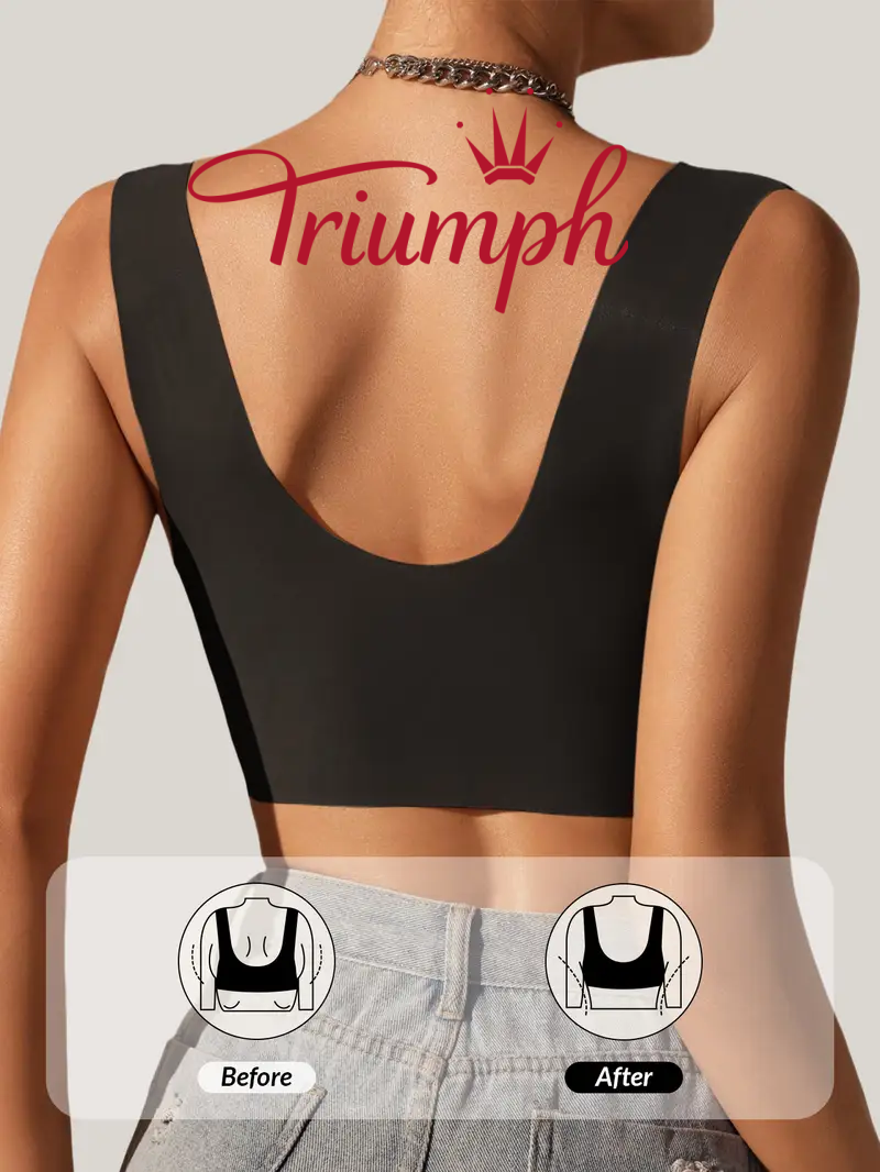 Triumph - 3 ks 💝 Krajková podprsenka s předním zipem, časově omezený výprodej✨✨