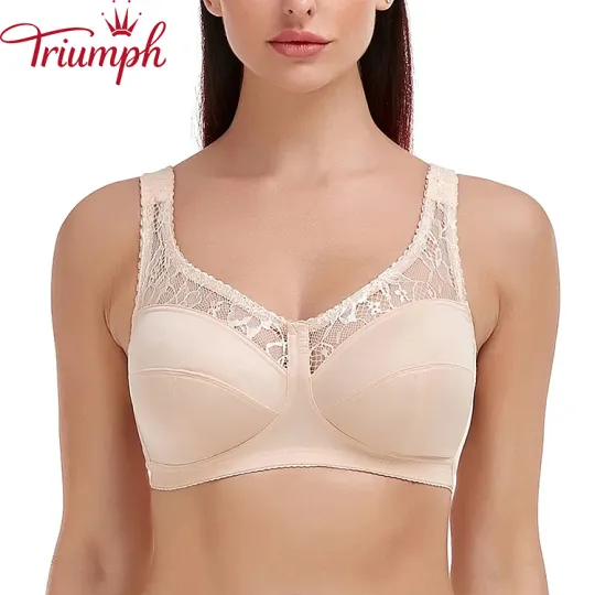 Triumph - 3dílná sada🔥Sexy krajkové spodní prádlo, ultratenká podprsenka