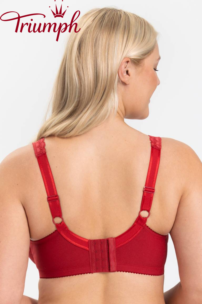 Triumph - 3 kusy.✨ Pohodlná bavlněná podprsenka s kosticí