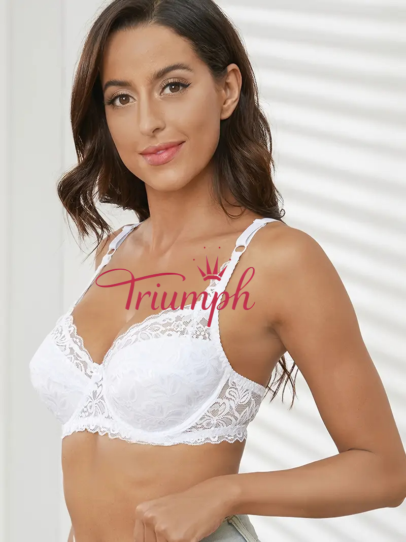 Triumph® 3 ks💖50% sleva✨Elegantní krajková push-up podprsenka pro ženy [65A-120H]