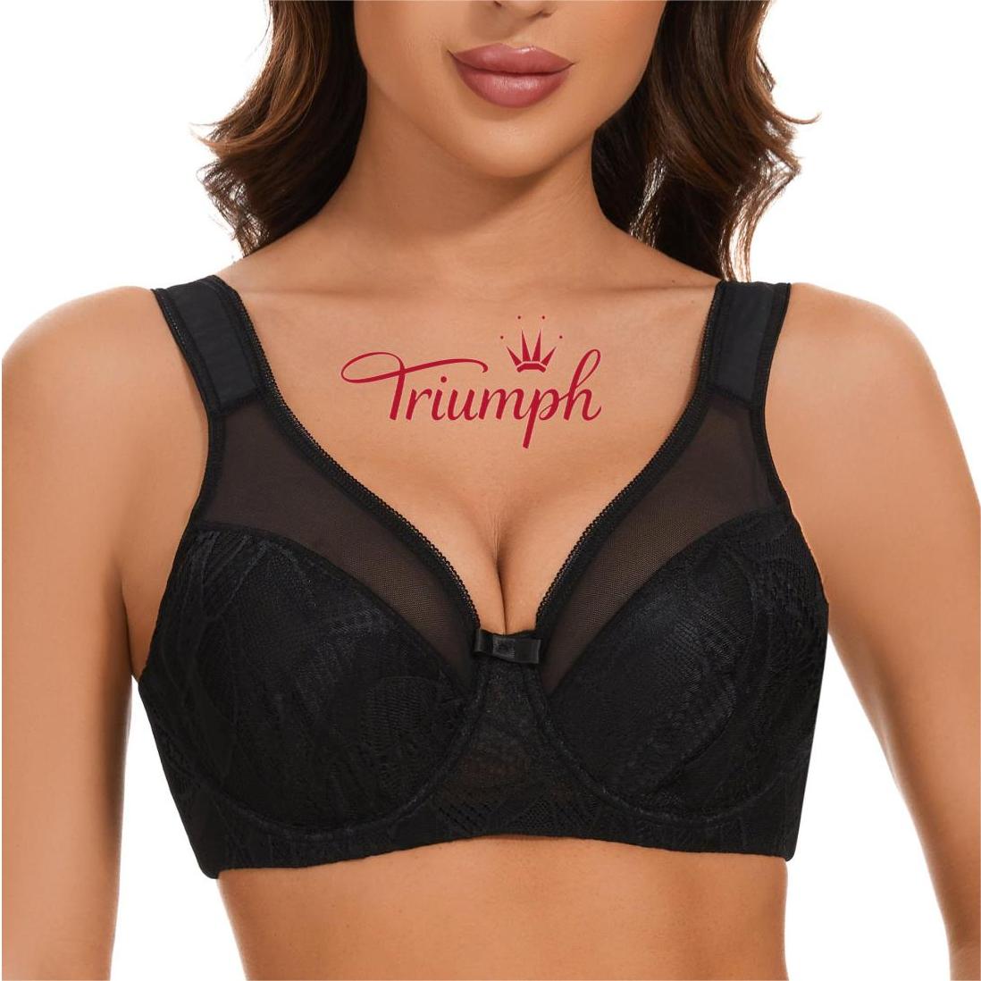 Triumph - (3 piese)💥Sutien neregulat la modă fără sârmă, stil fierbinte 2024