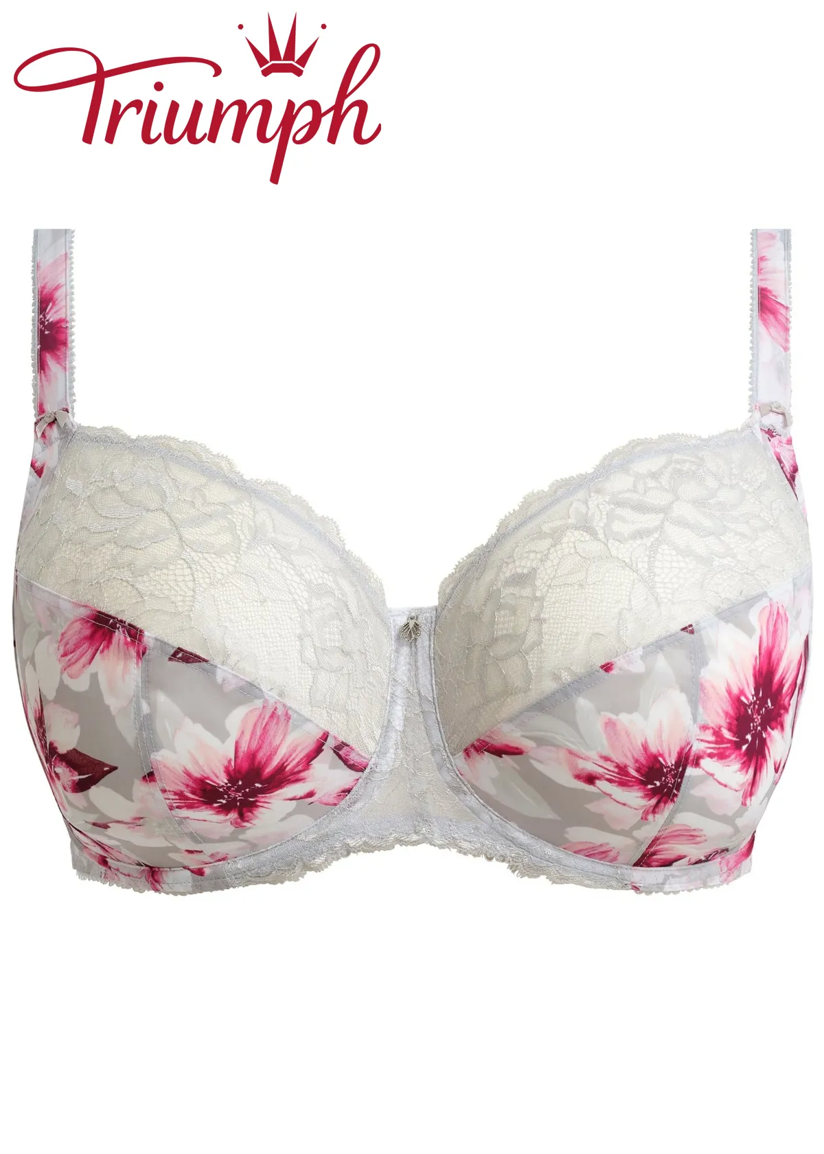 Triumph® 3 ks💖50% sleva✨2025 Podprsenka s kosticemi a květinovým vzorem [65A-120H]