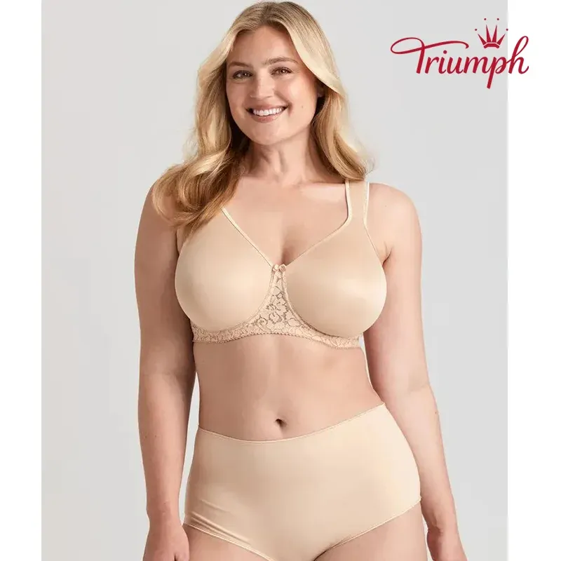 Triumph - 3 kusy✨2025 Romantická podprsenka bez kostic