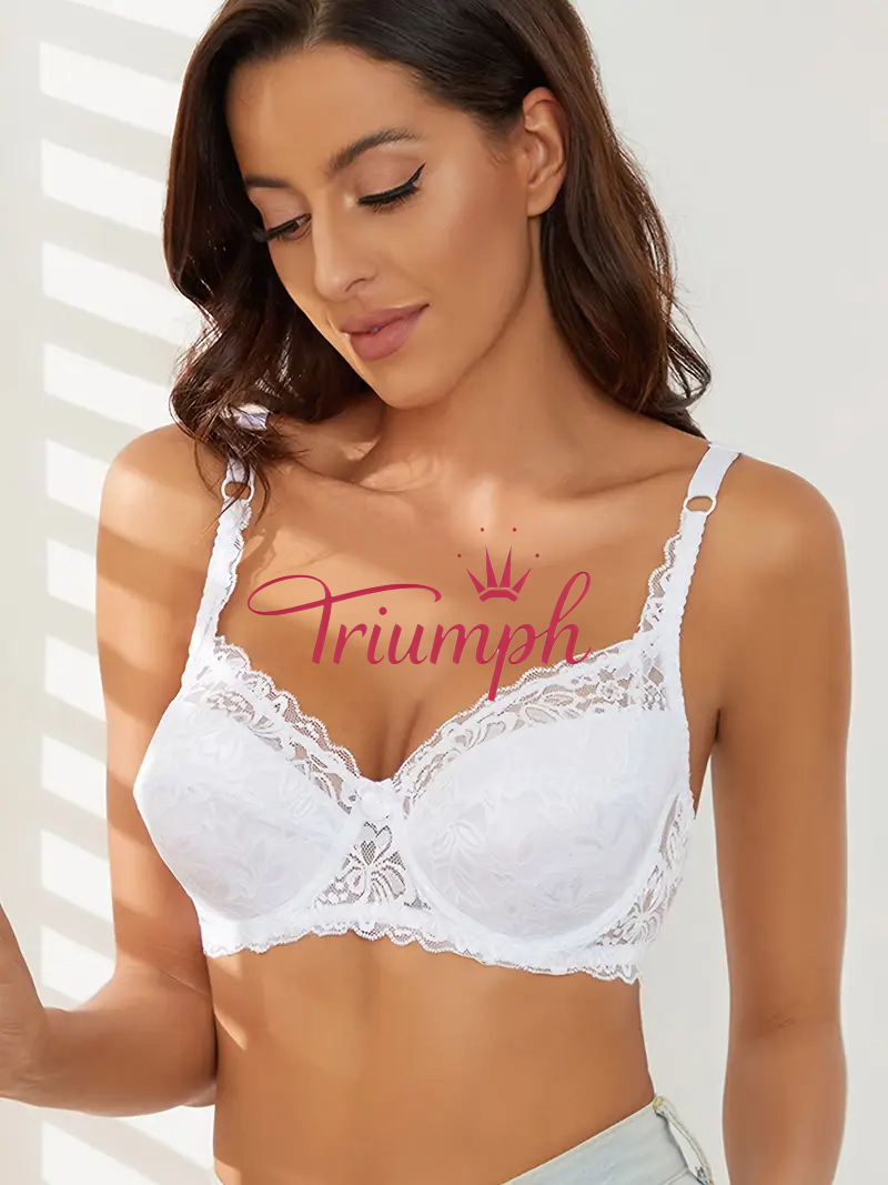 Triumph® 3 ks💖50% sleva✨Elegantní krajková push-up podprsenka pro ženy [65A-120H]
