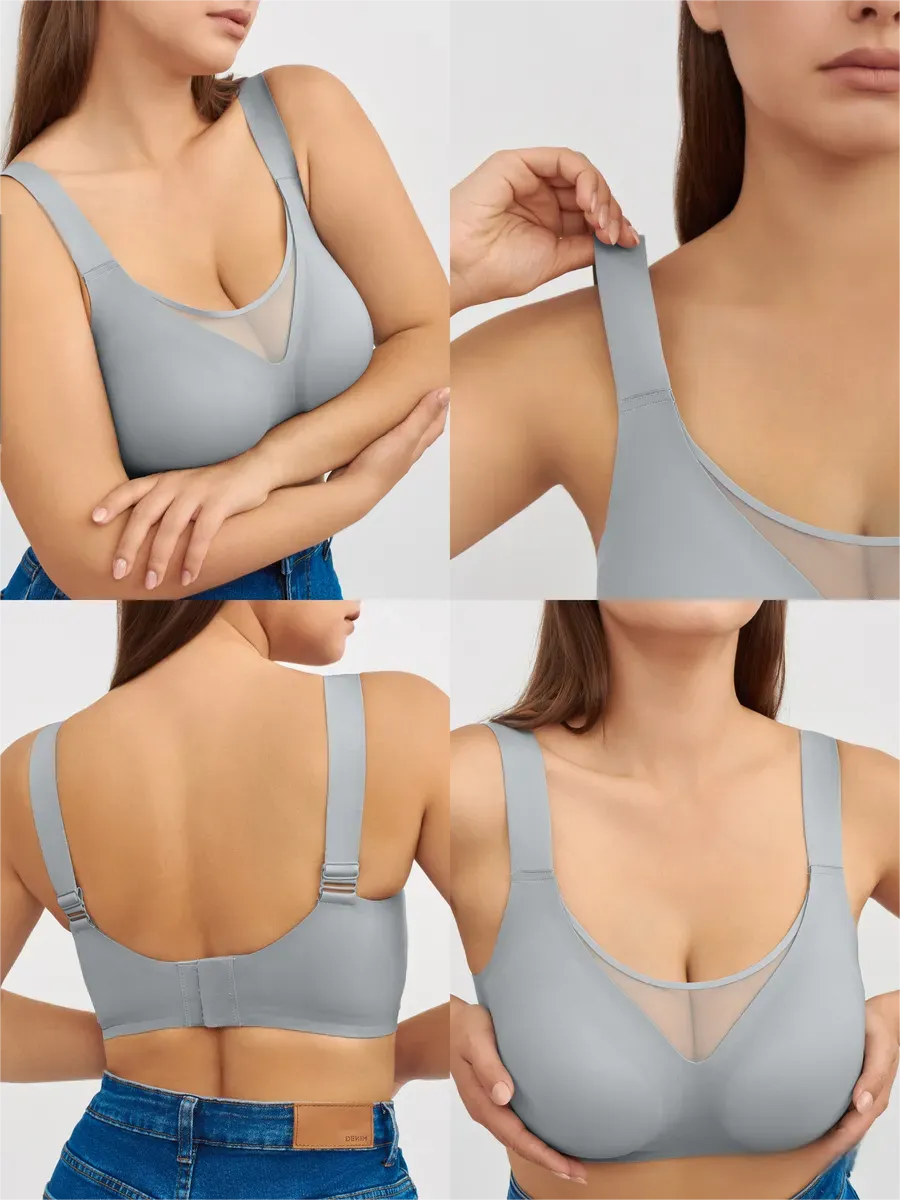 🎀 [3 sztuki 125 zł] 3 sztuki💝Wygodne biustonosze bez fiszbin✨✨