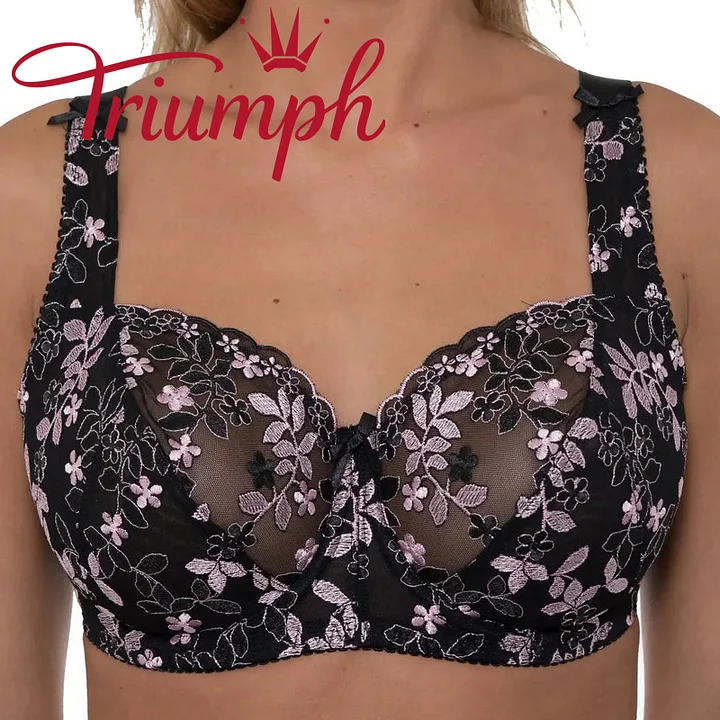 Triumph - 3 kusy 🔥Krajková podprsenka Triumph 2025