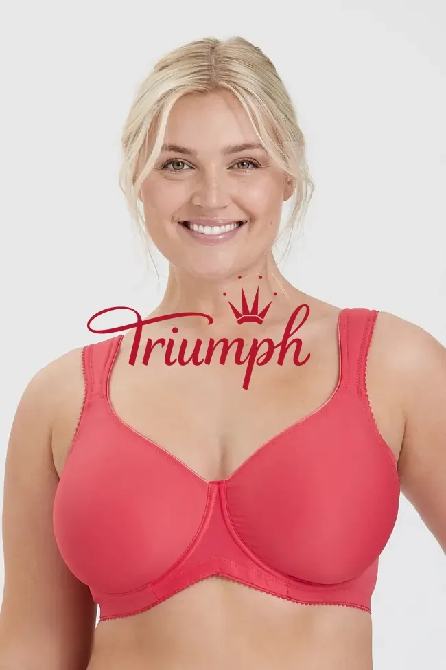 Triumph - (3 ks) Rovná push-up podprsenka s velkými košíčky
