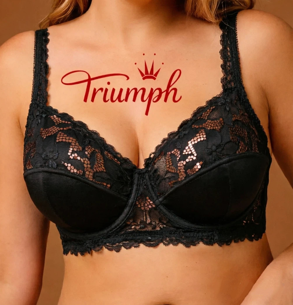 Triumph💫 (3 kusy) Nejprodávanější krajková podprsenka