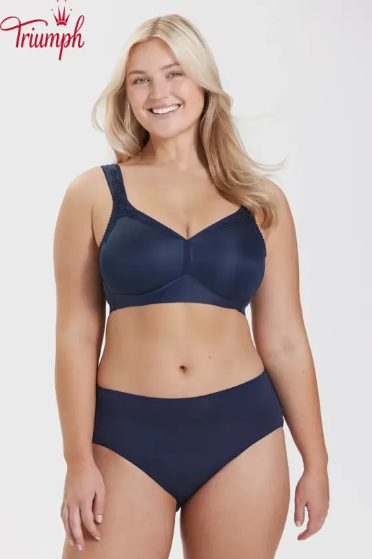 Triumph - 3 kusy. 💥Dámská tričková podprsenka s bezdrátovou úpravou