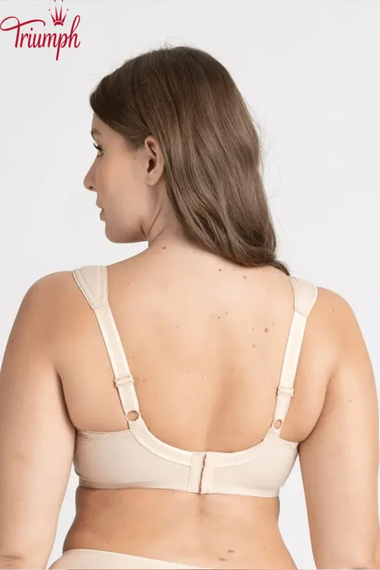Triumph - (3 szt.) Biustonosz bawełniany z fiszbinami
