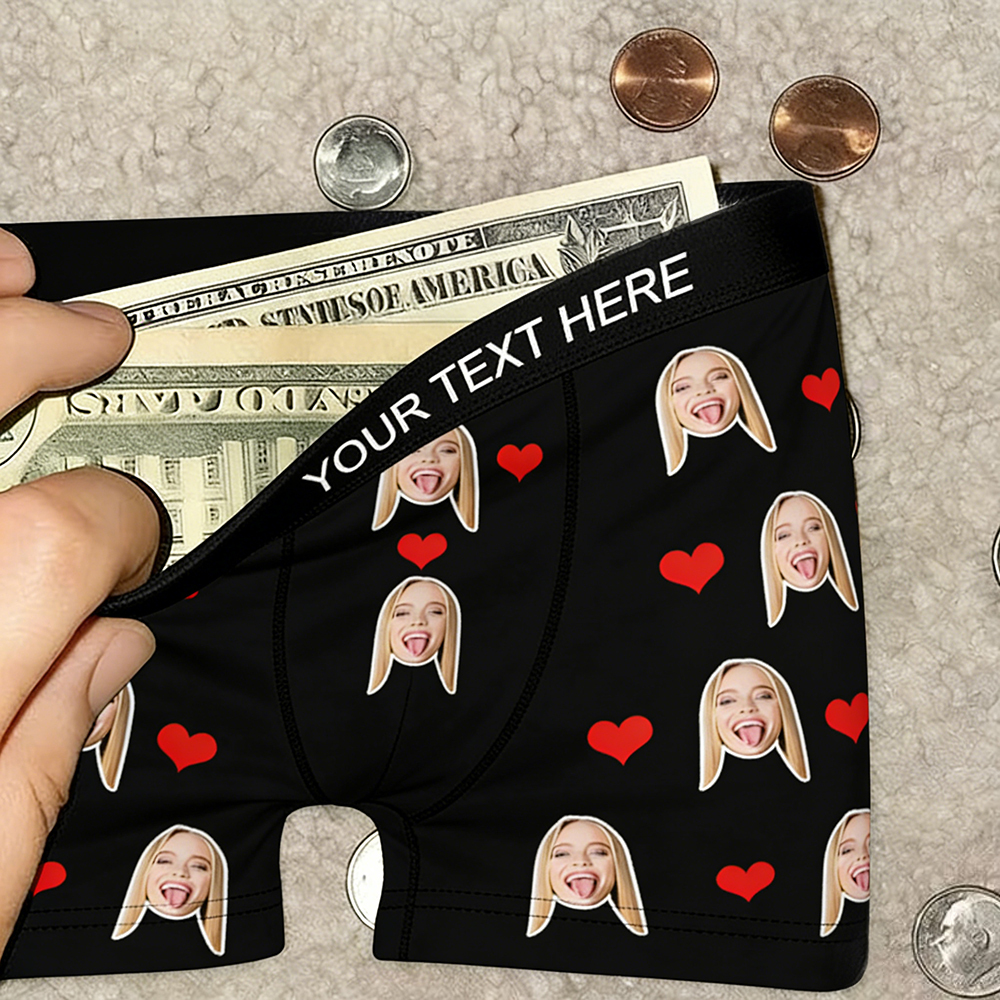 Mini Underwear Wallet Valentines Gifts Foldable Underwear Shaped Change Bag Card Holder Wallets