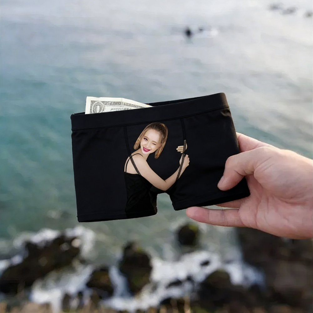 Mini Underwear Wallet Valentines Gifts Foldable Underwear Shaped Change Bag Card Holder Wallets