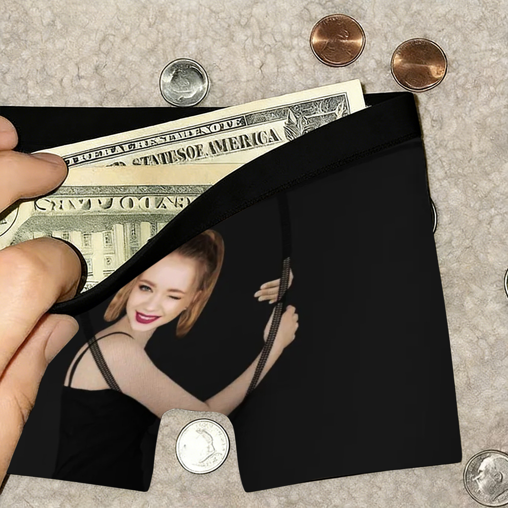 Mini Underwear Wallet Valentines Gifts Foldable Underwear Shaped Change Bag Card Holder Wallets