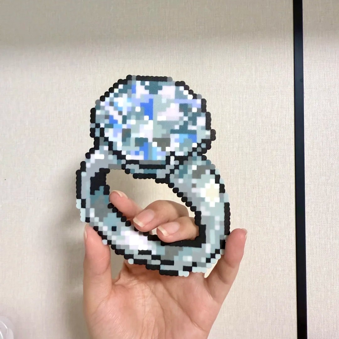 DIY Pixel Perler Beads Kit – Creative Craft Set for Keychains, Frames, Ornaments & Holiday Gifts