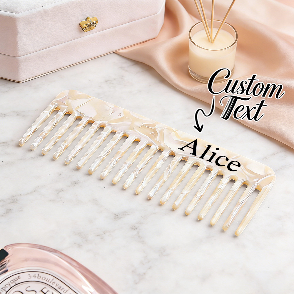 Custom Name Hair Comb, Custom Initial Hair Comb, Wedding Bridesmaid Gift, Christmas Gift