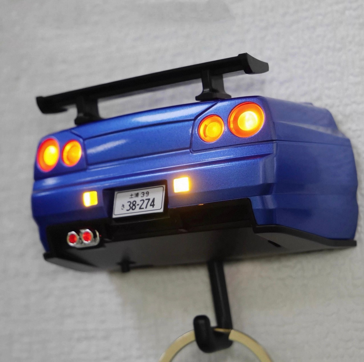 JDM Lconic Light Wall Mount Key Holder The Ultimate JDM Home Decor