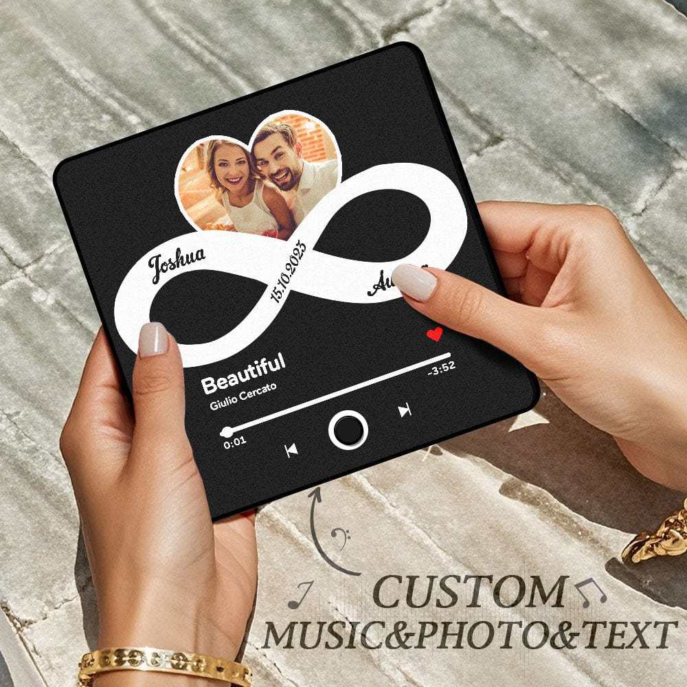 Customized Album Fridge Magnet Personalized Music Fridge Magnet Can Play Songs Gifts