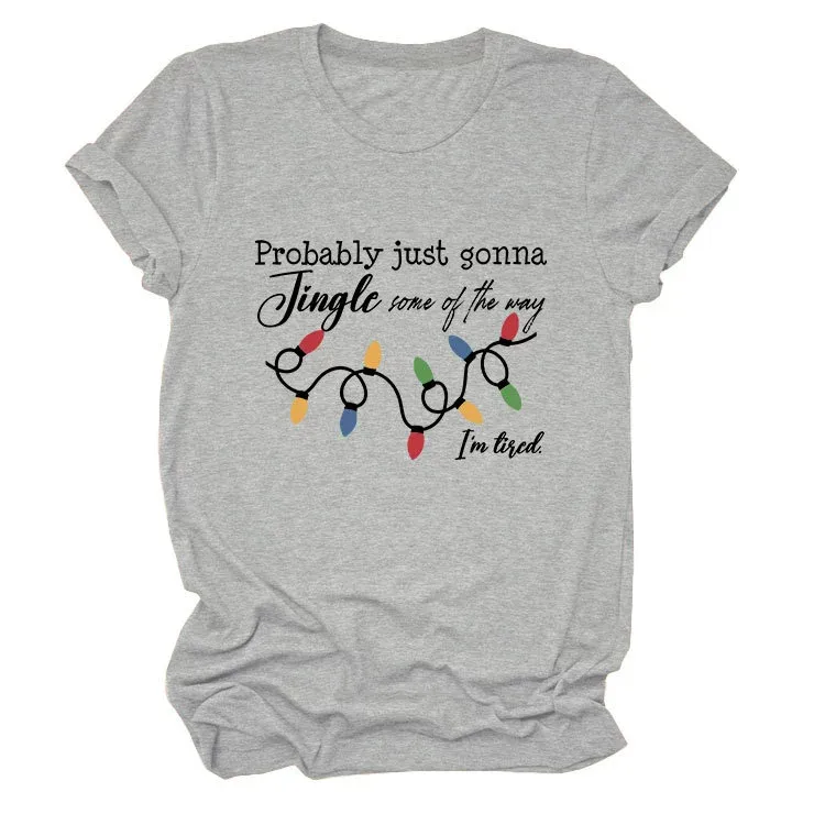 Cute Christmas Print Holiday Sweatshirt / T-Shirt – Festive Winter Graphic for Women & Men