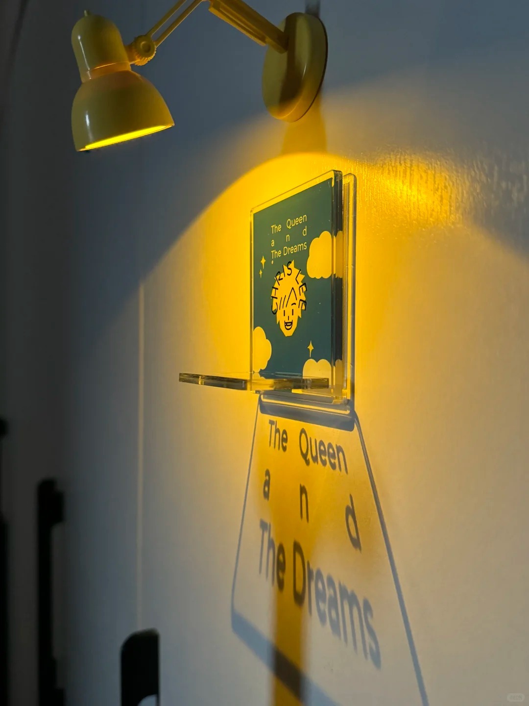 Custom Projector Fridge Magnet– Acrylic Decor with Dreamy Light Projection