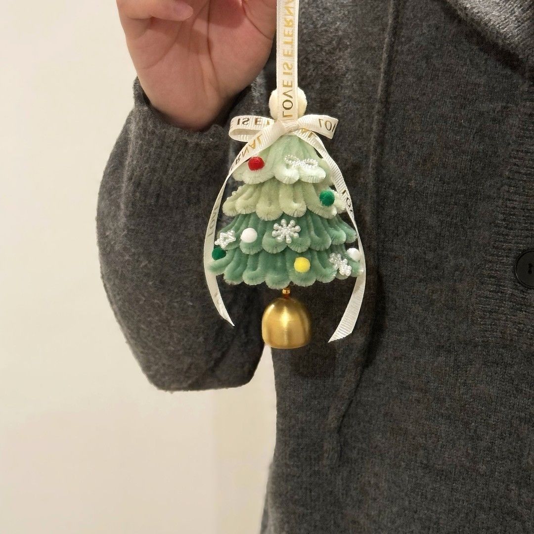 Twist Pipe Cleaner Colorful Flower Wreath Car Hanging DIY Kit