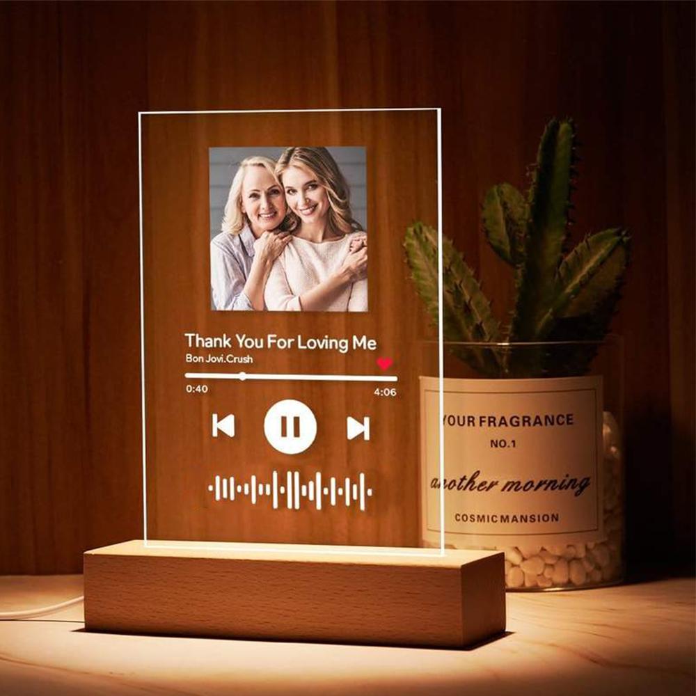 Custom Music Lamp Mother's Day Gifts