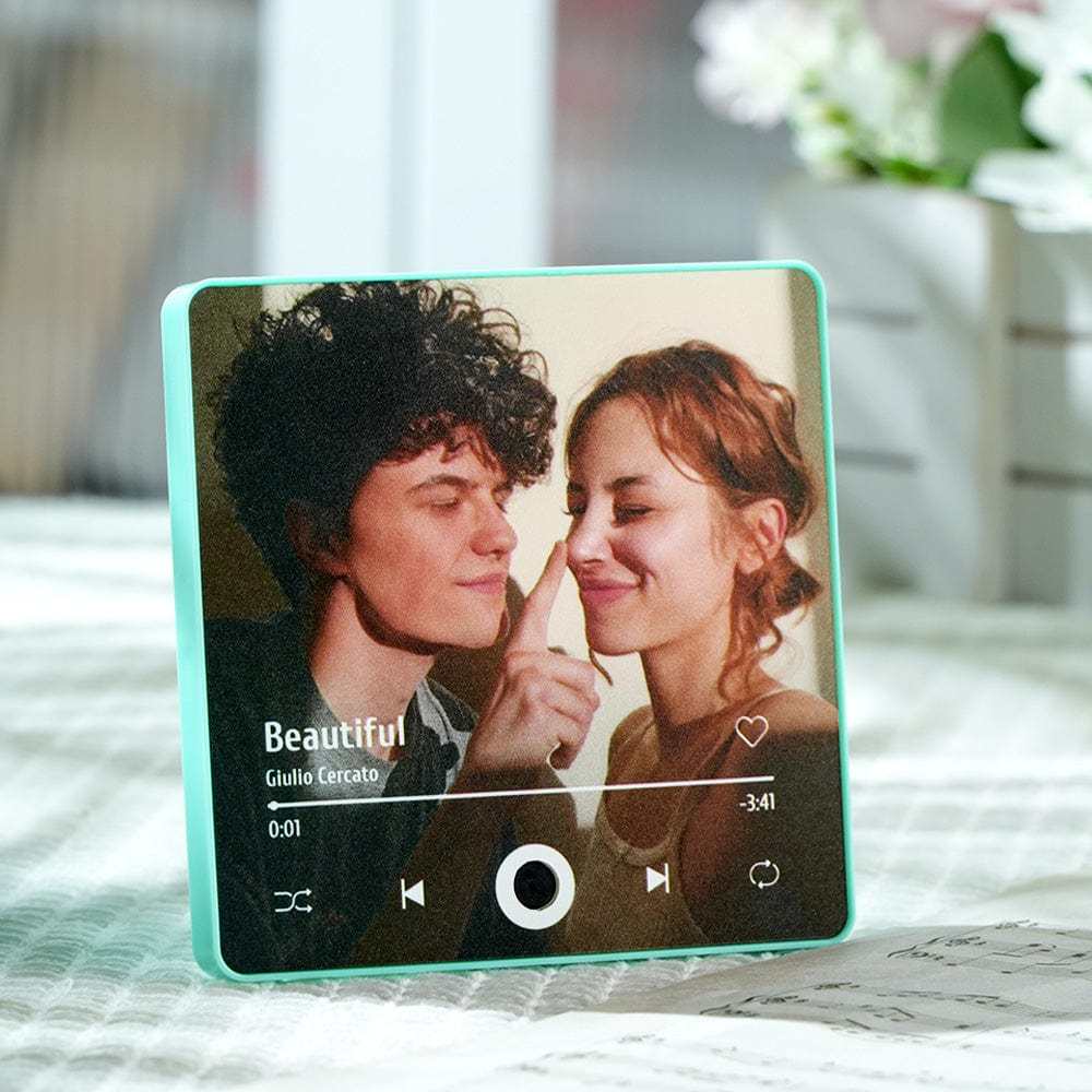 Custom Spotify Album Fridge Magnet Personalized Music Fridge Magnet Can Play Songs and Adjust Volume for Couples