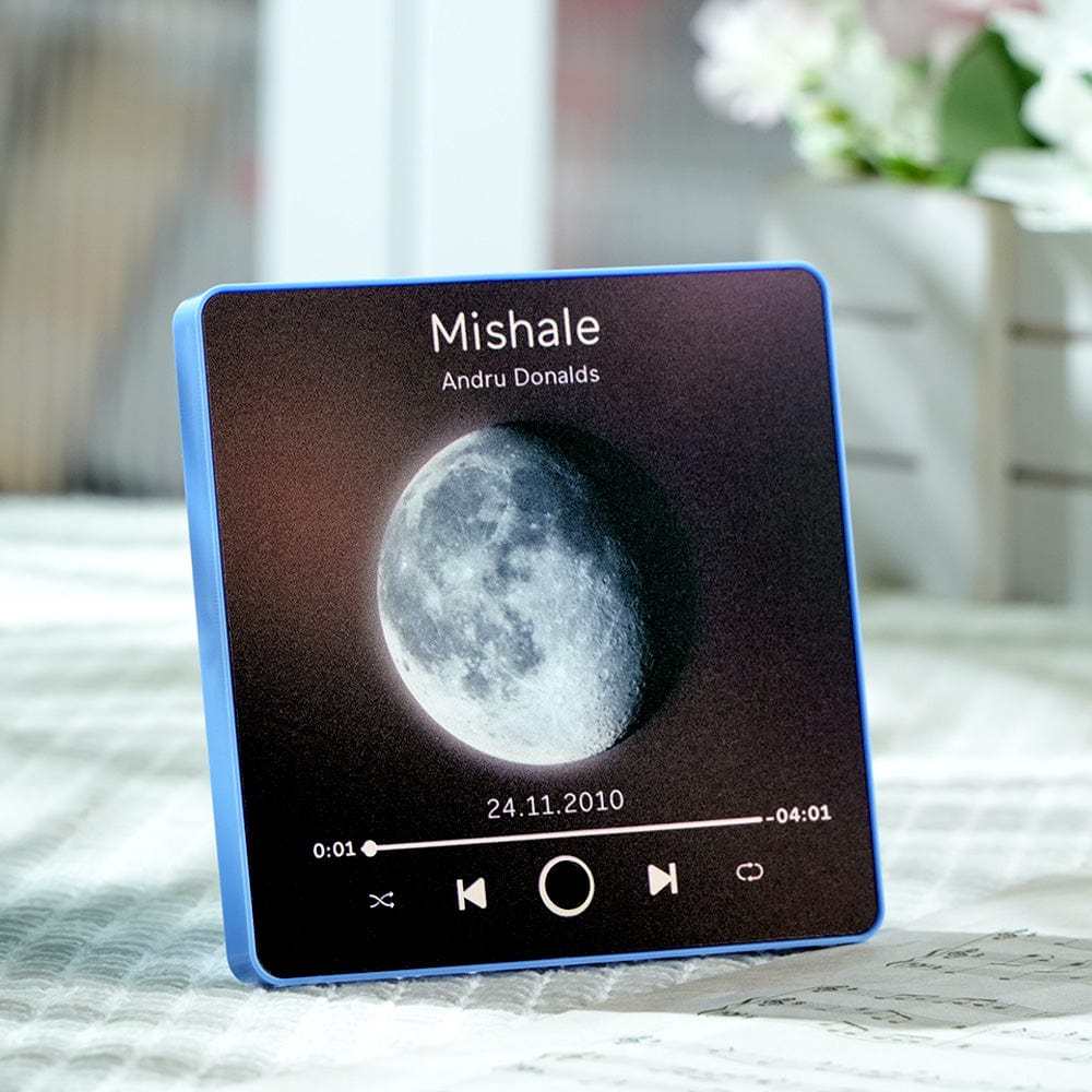 Custom Spotify Album Fridge Magnet Personalized Music Fridge Magnet Can Play Songs and Adjust Volume for Couples