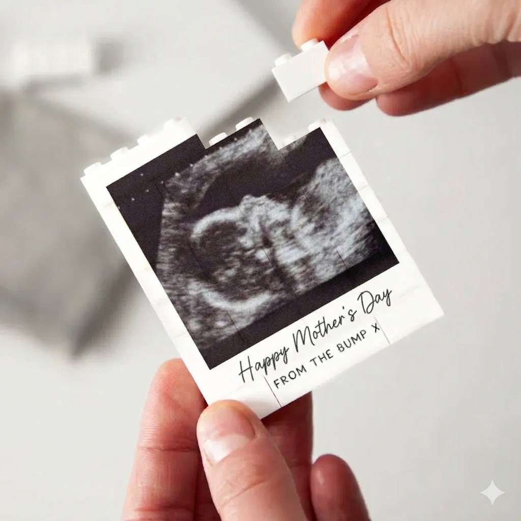 Custom Double-Layer Photo Building Blocks Puzzle for Mom Personalized Mothers Day Gift Mom Birthday Keepsake Creative Brick Frame Memory Gift