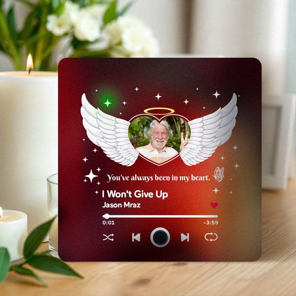 Customized Spotify Album Fridge Magnet Personalized Music Fridge Magnet Can Play Songs and Adjust Volume