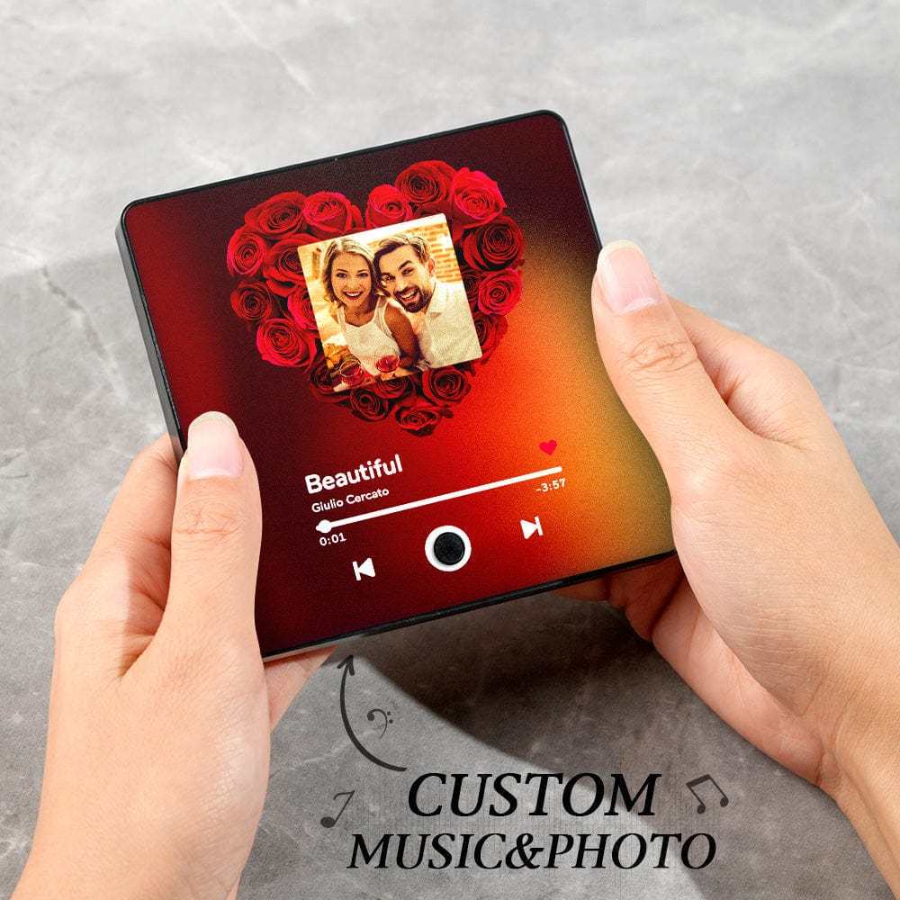 Customized Spotify Album Fridge Magnet Personalized Music Fridge Magnet Can Play Songs and Adjust Volume