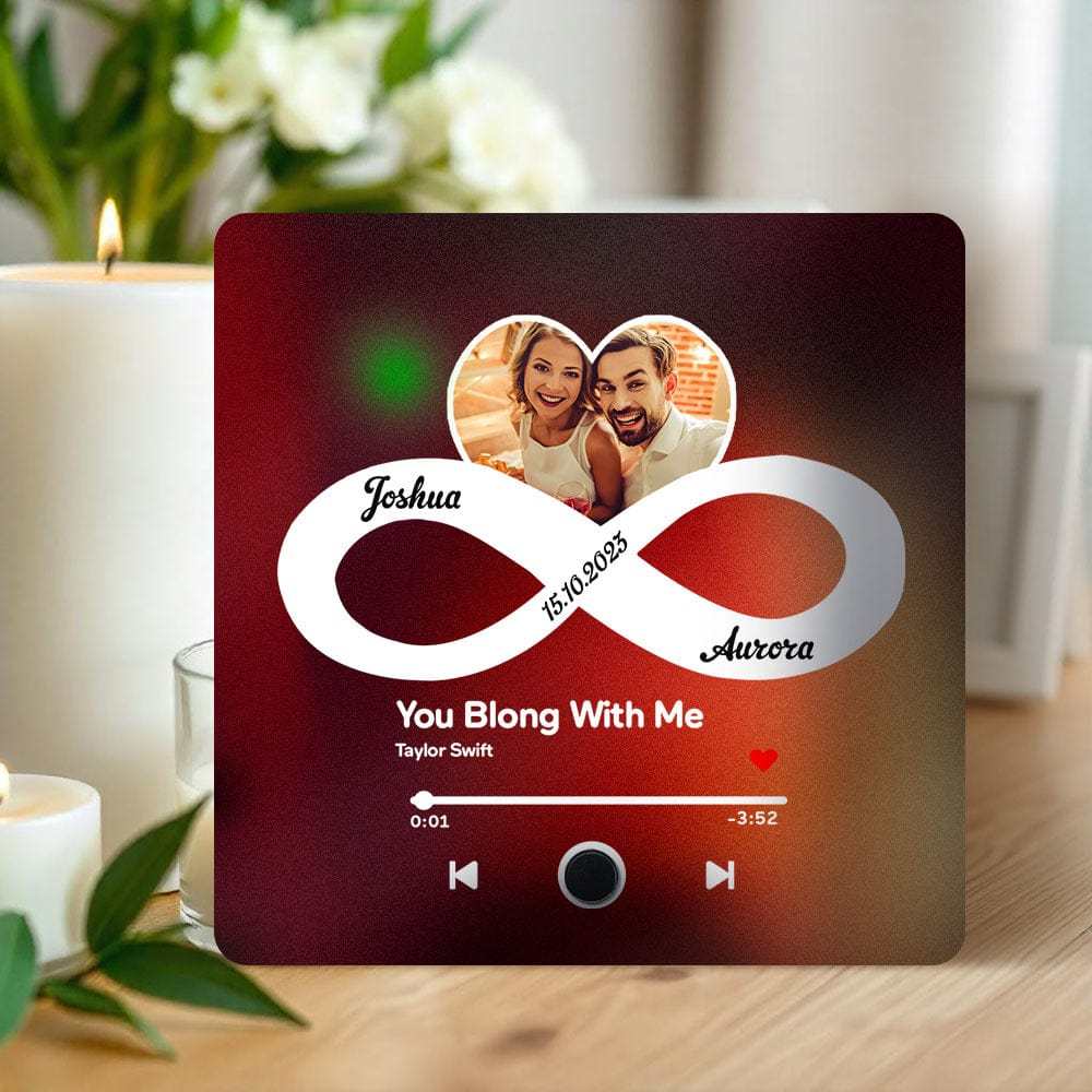 Customized Spotify Album Fridge Magnet Personalized Music Fridge Magnet Can Play Songs and Adjust Volume